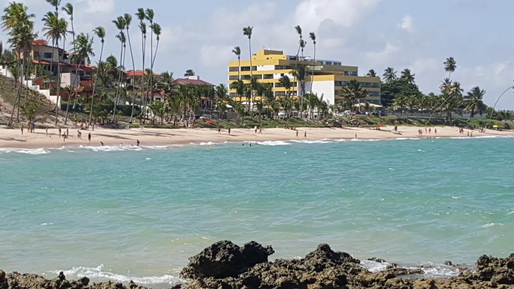 Praia Tabatinga Ap Beira Mar Com Vista Deslumbrante Da Praia Jacumã Buitenkant foto
