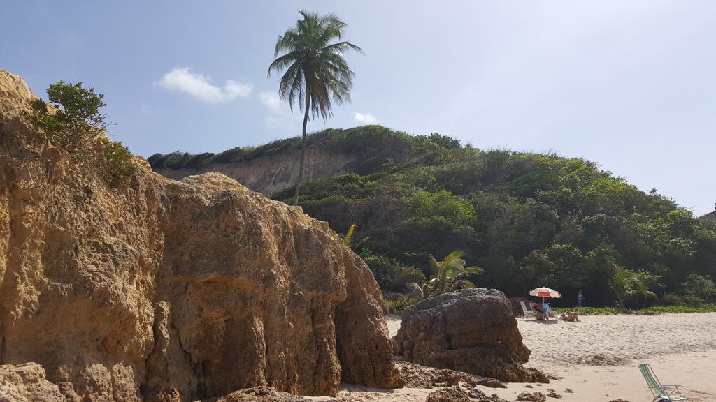 Praia Tabatinga Ap Beira Mar Com Vista Deslumbrante Da Praia Jacumã Buitenkant foto