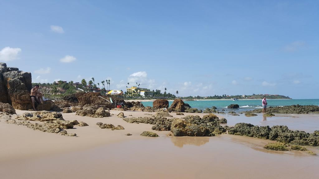 Praia Tabatinga Ap Beira Mar Com Vista Deslumbrante Da Praia Jacumã Buitenkant foto