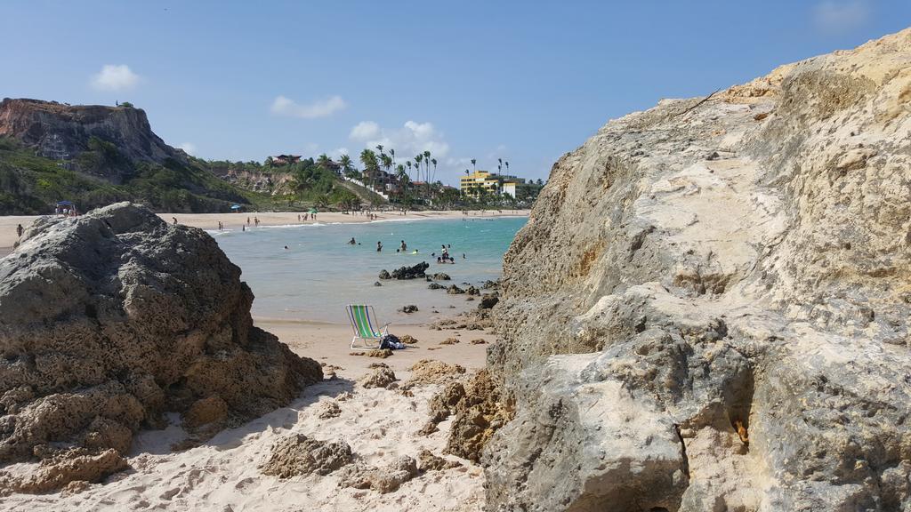 Praia Tabatinga Ap Beira Mar Com Vista Deslumbrante Da Praia Jacumã Buitenkant foto