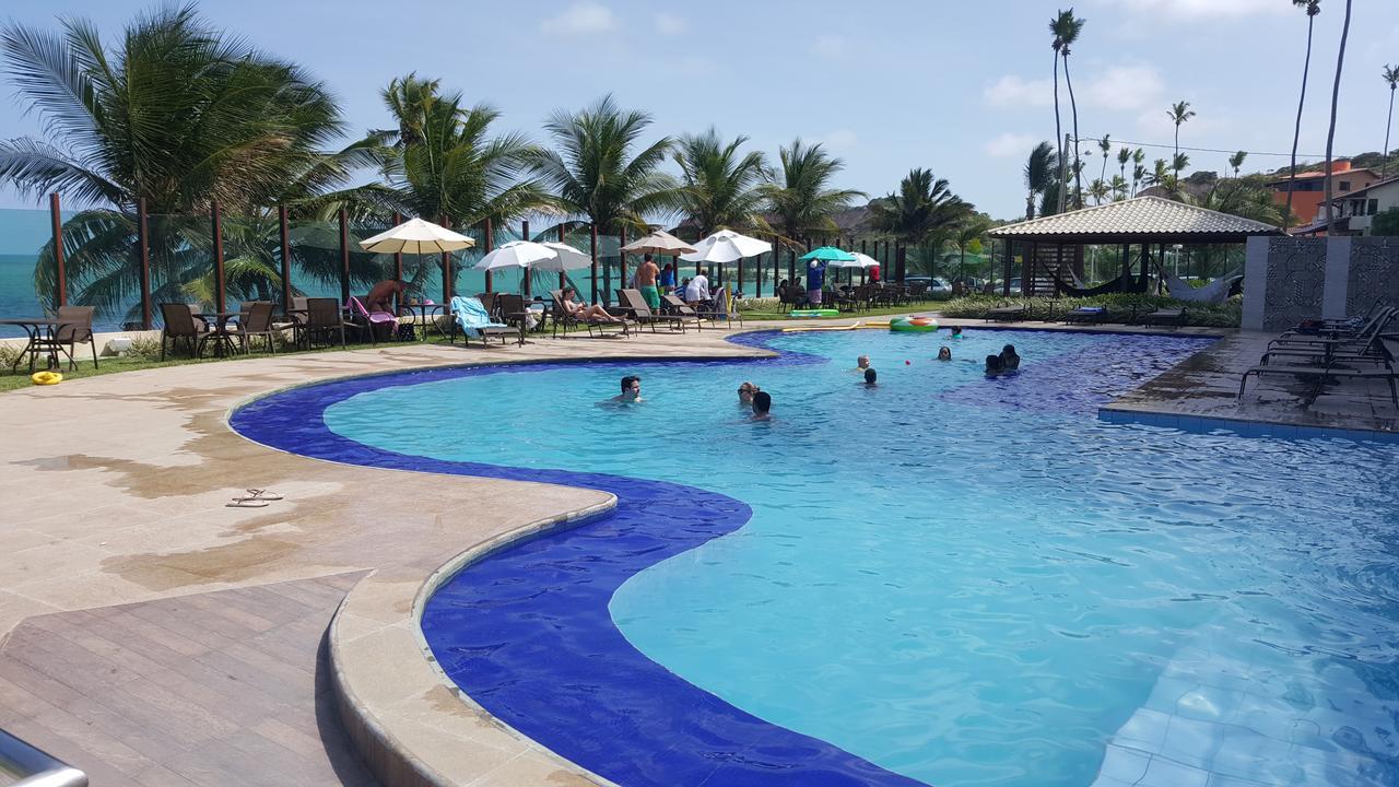 Praia Tabatinga Ap Beira Mar Com Vista Deslumbrante Da Praia Jacumã Buitenkant foto