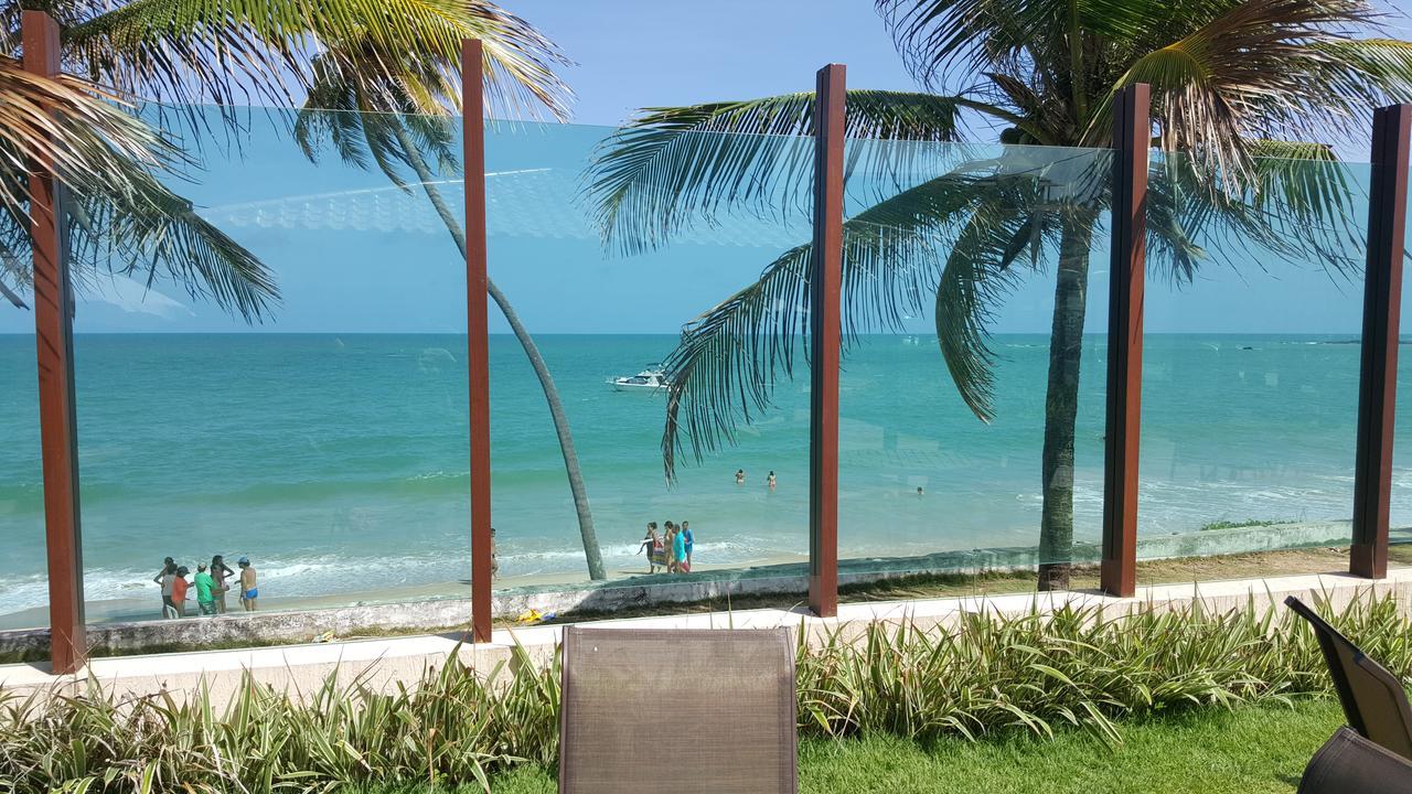 Praia Tabatinga Ap Beira Mar Com Vista Deslumbrante Da Praia Jacumã Buitenkant foto