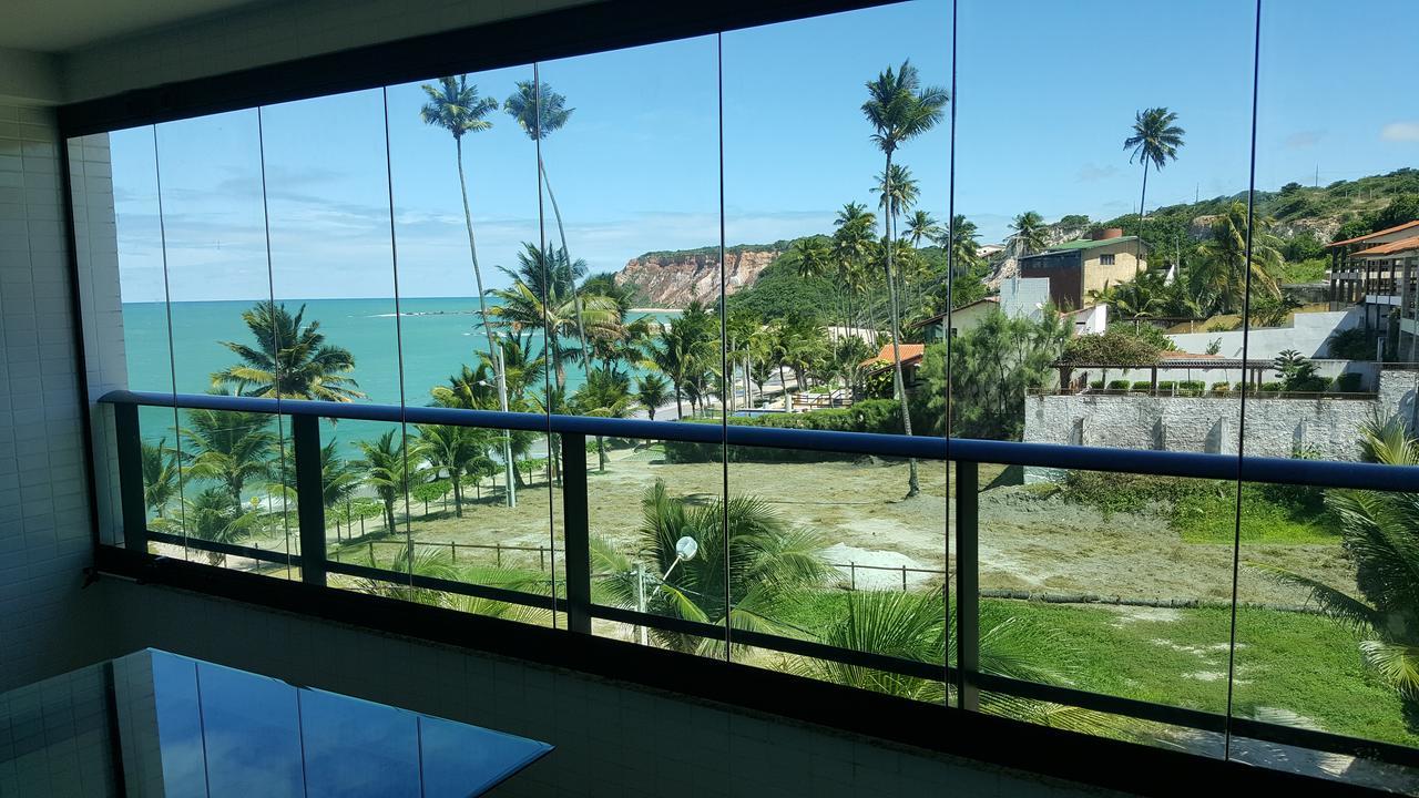Praia Tabatinga Ap Beira Mar Com Vista Deslumbrante Da Praia Jacumã Buitenkant foto
