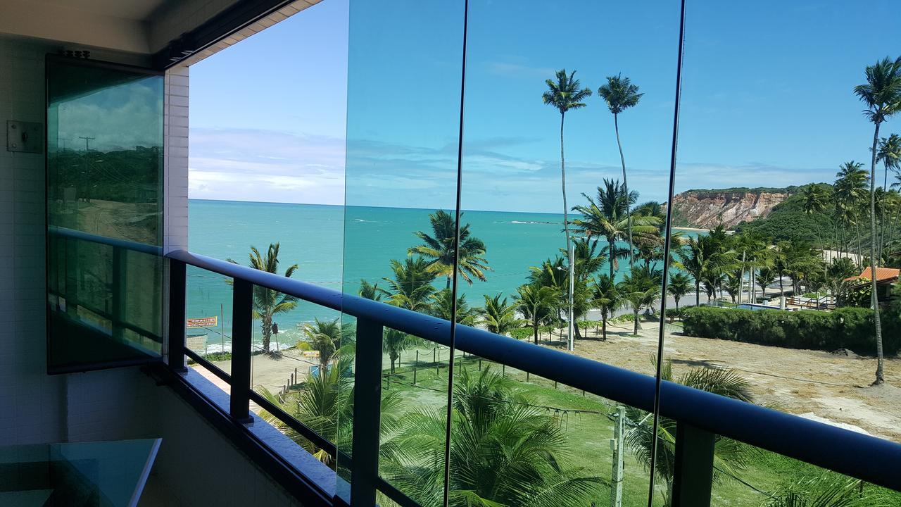 Praia Tabatinga Ap Beira Mar Com Vista Deslumbrante Da Praia Jacumã Buitenkant foto